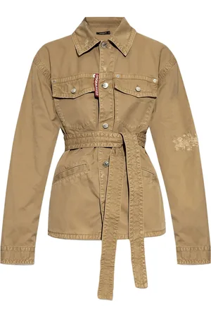 Dsquared2 Sobrecamisa con cinturón