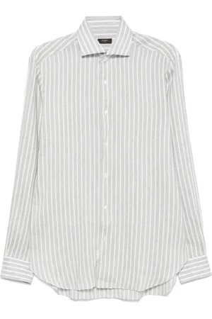 BARBA Camisa con rayas estampadas