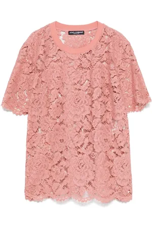 Dolce & Gabbana Playera de encaje