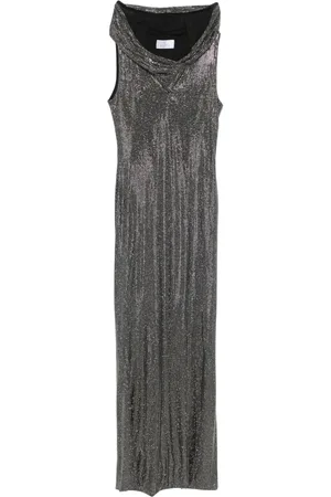 GIUSEPPE DI MORABITO Vestido de fiesta con detalles de cristal