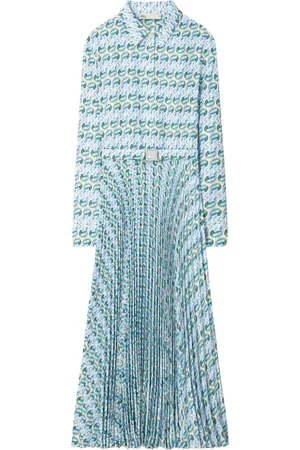 Tory Burch Falda midi con estampado abstracto