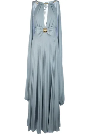 Elisabetta Franchi Vestido de fiesta con diseño de capa