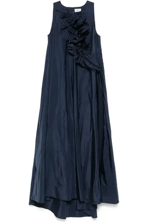 P.A.R.O.S.H. Vestido largo con detalle de volantes