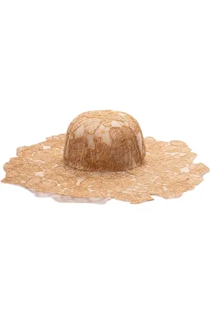 ERMANNO SCERVINO Sombrero de lencería