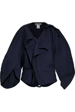 Issey Miyake Blusa con volantes