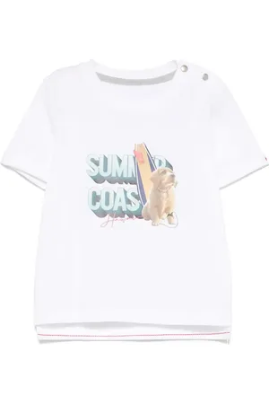 Lapin House Playera con estampado gráfico