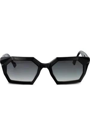 YOHJI YAMAMOTO Lentes de sol con armazón rectangular