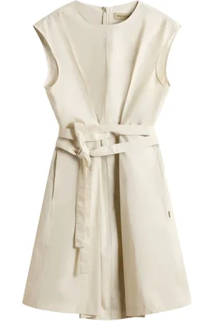 Woolrich Vestido de popolina con cinturón