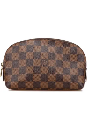 LOUIS VUITTON Neceser Cosmetic con lona Damier Ebene característica 2012
