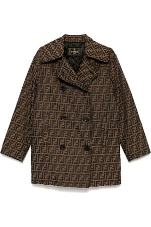 Fendi Chamarra con doble botonadura 1990-2000