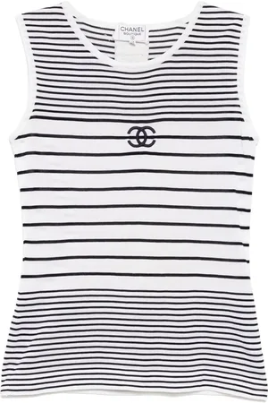 CHANEL Top sin mangas 1999-2000