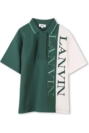 Lanvin Playera tipo polo con diseño color block