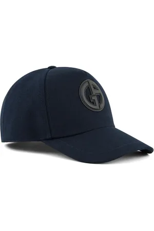 Giorgio Armani Gorra de béisbol con aplique del logo