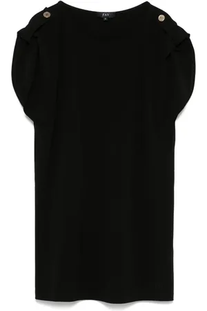 FAY Playera con cuello redondo