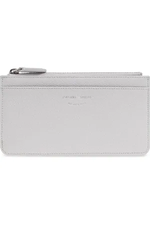 Emporio Armani Cartera con logo en relieve