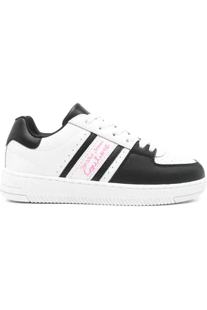 VERSACE Tenis con logo estampado