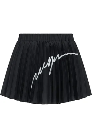 Msgm Falda con logo estampado