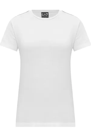 EA7 Playera con logo estampado