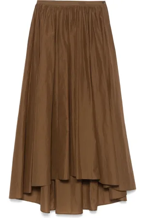 Serafini Falda larga con diseño plisado