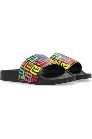 Balmain Flip flops con monograma