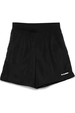 Jil Sander Shorts con logo estampado