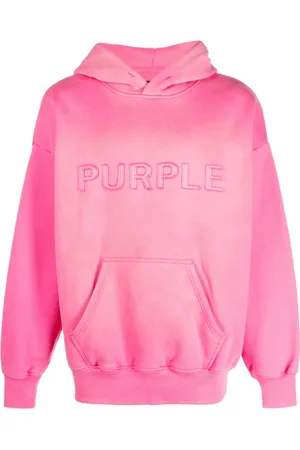 Purple Brand Hoodie con aplique del logo