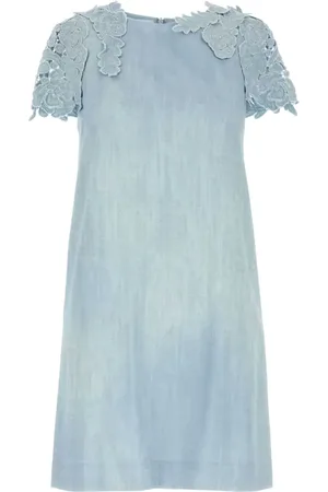 ERMANNO SCERVINO Vestido corto con aplique floral