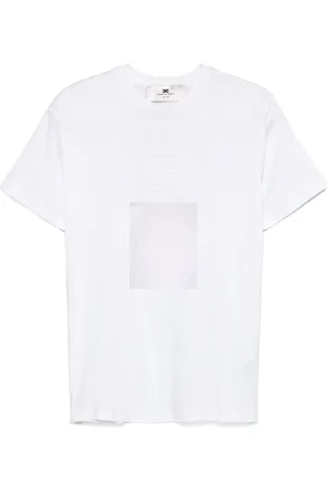 Elisabetta Franchi Playera con logo en relieve