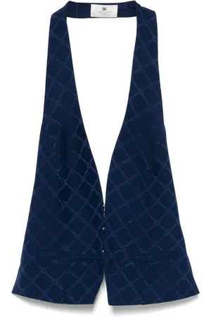 Elisabetta Franchi Top con motivo en jacquard