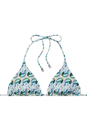 Tory Burch Top de bikini estampado