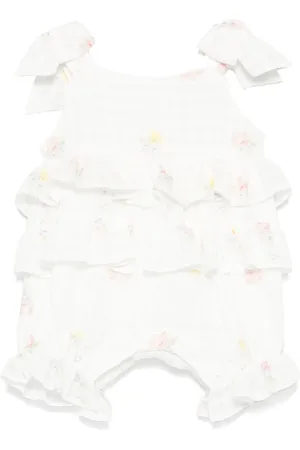 Lapin House Romper con estampado floral