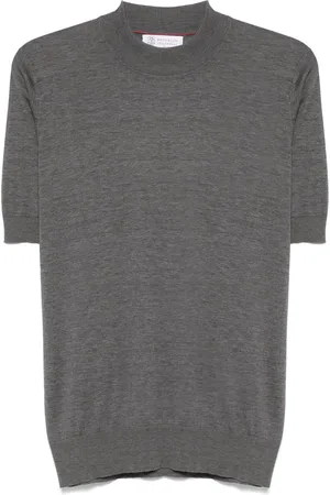 Brunello Cucinelli Playera de tejido fino