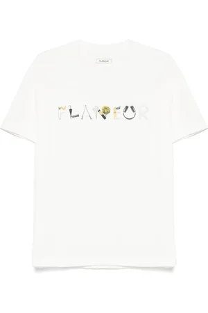 FLÂNEUR Playera con logo estampado