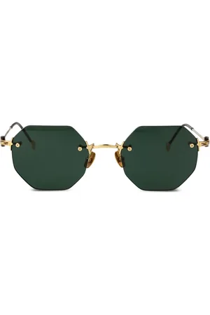 YOHJI YAMAMOTO Lentes de sol con armazón geométrica
