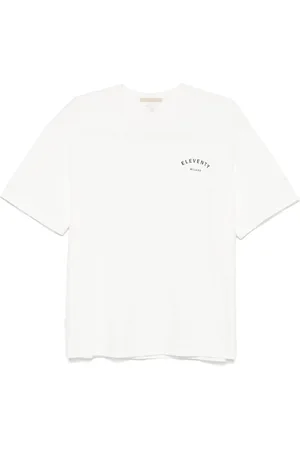 ELEVENTY Playera con logo estampado