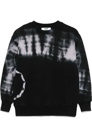 Msgm Sudadera con estampado tie-dye