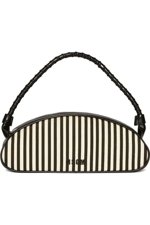 Msgm Tote con motivo de rayas