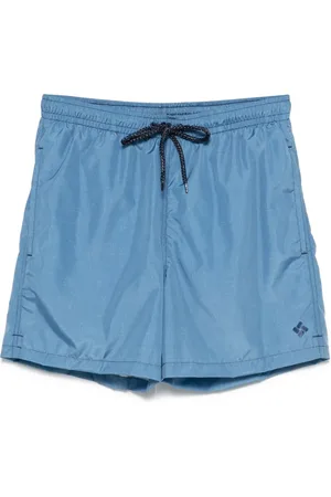 DRUMOHR Shorts de playa con parche del logo