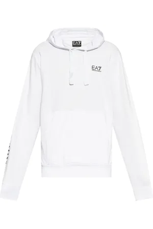 EA7 Hoodie con logo estampado