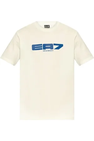 EA7 Playera con logo estampado