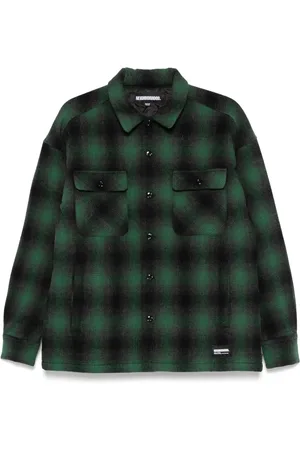 NEIGHBORHOOD Sobrecamisa con motivo de cuadros