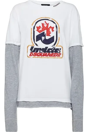 Dsquared2 Playera con logo bordado de x Invicta