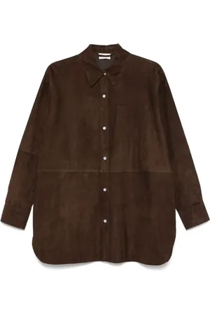 P.A.R.O.S.H. Camisa de gamuza