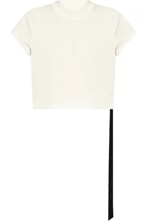 Rick Owens Playera con detalle de tiras