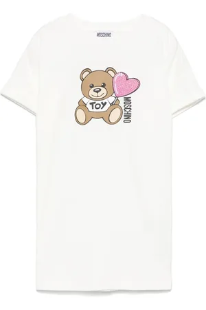 Moschino Vestido con motivo Teddy Bear