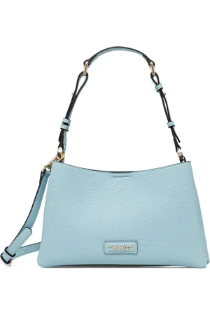 Twin-Set Bolsa de hombro con parche del logo