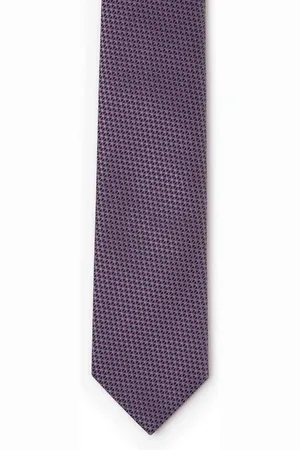 BRIONI Corbata de seda texturizada