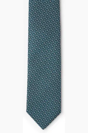 BRIONI Corbata de seda texturizada