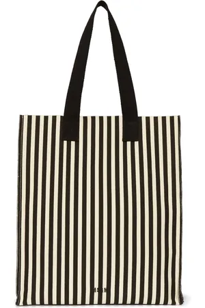 Msgm Tote con motivo de rayas