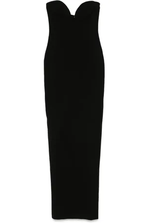 Monot Vestido midi con hombros descubiertos